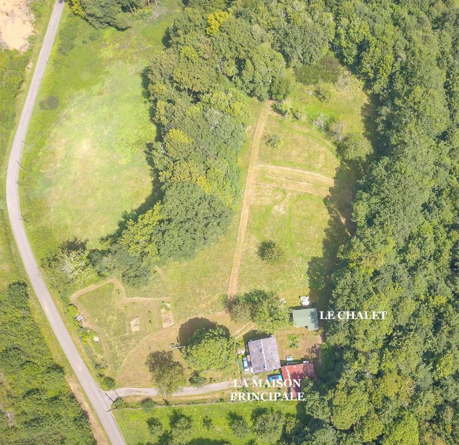 Le Chalet De Louyere Saint-Salvadour Exteriör bild